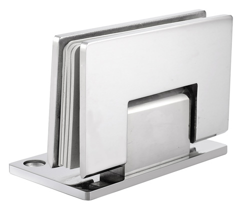 SHA210005 Adjustable Spring Glass Hinge - Eccentric Wall To Glass 90°