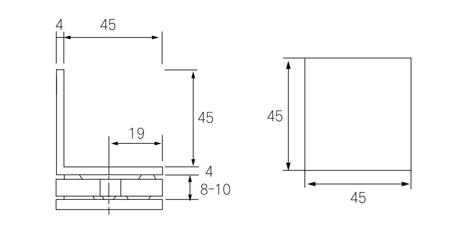 UM 3122 Glass Clamp