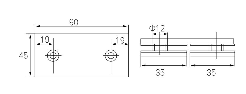 UM 3125 Glass Clamp