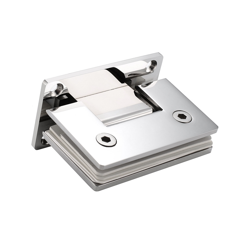 H3001 Spring Glass Hinge - Wall To Glass 90°