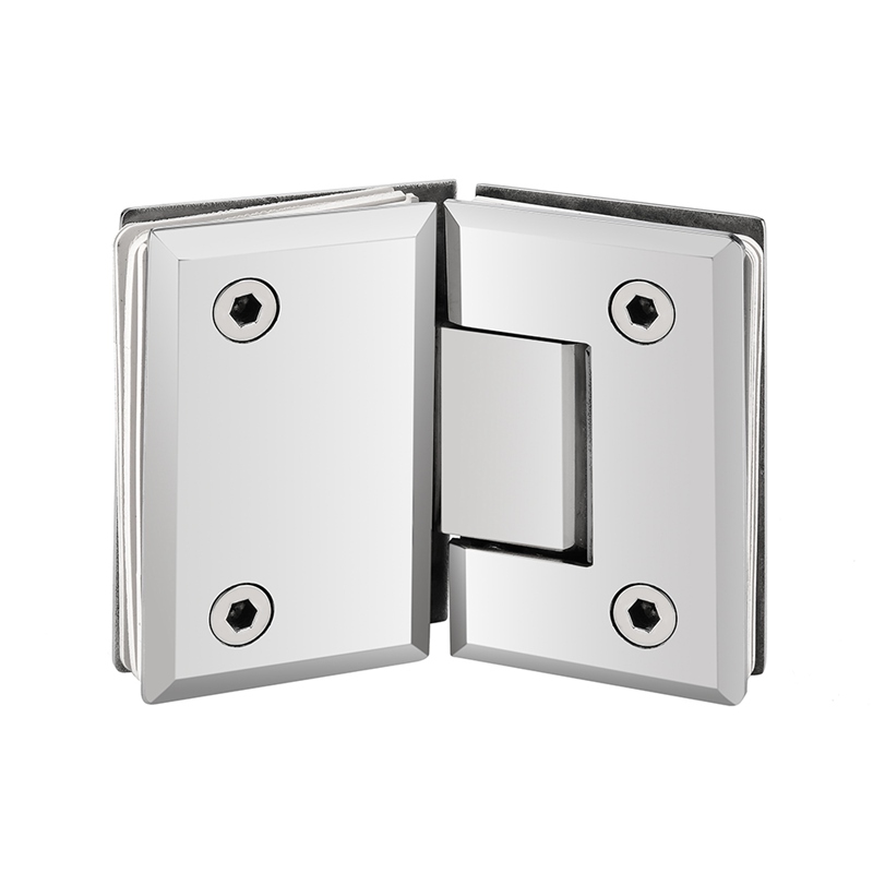 H3013 Spring Glass Hinge - Glass To Glass 135°