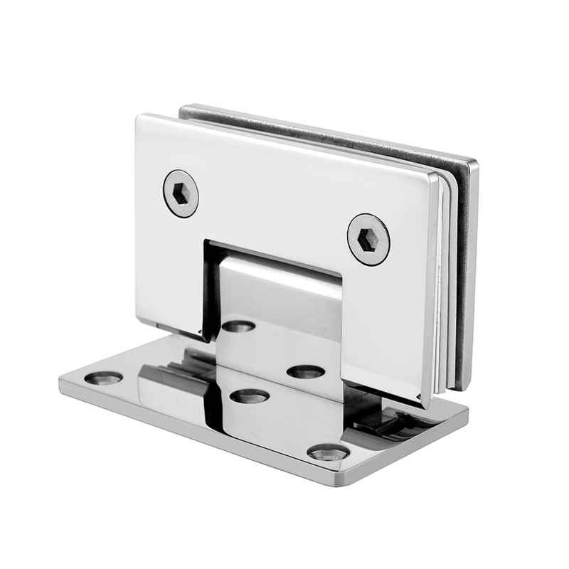 H3005 Spring Glass Hinge - Eccentric Wall To Glass 90°