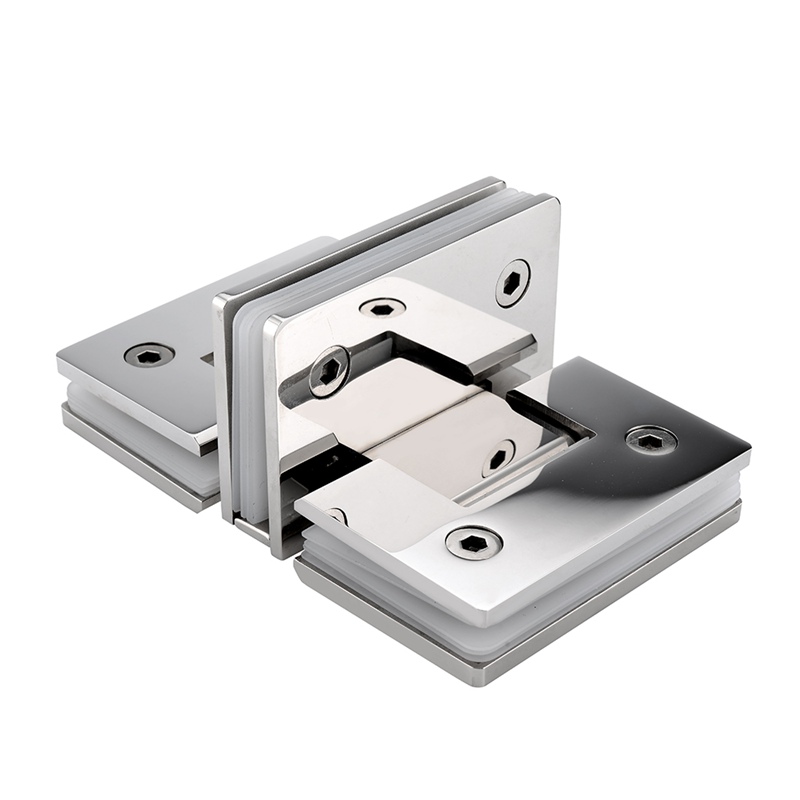 H3007 Spring Glass Hinge - T Shape
