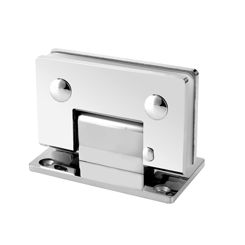 SHA060001 Adjustable Spring Glass Hinge - Wall To Glass 90°