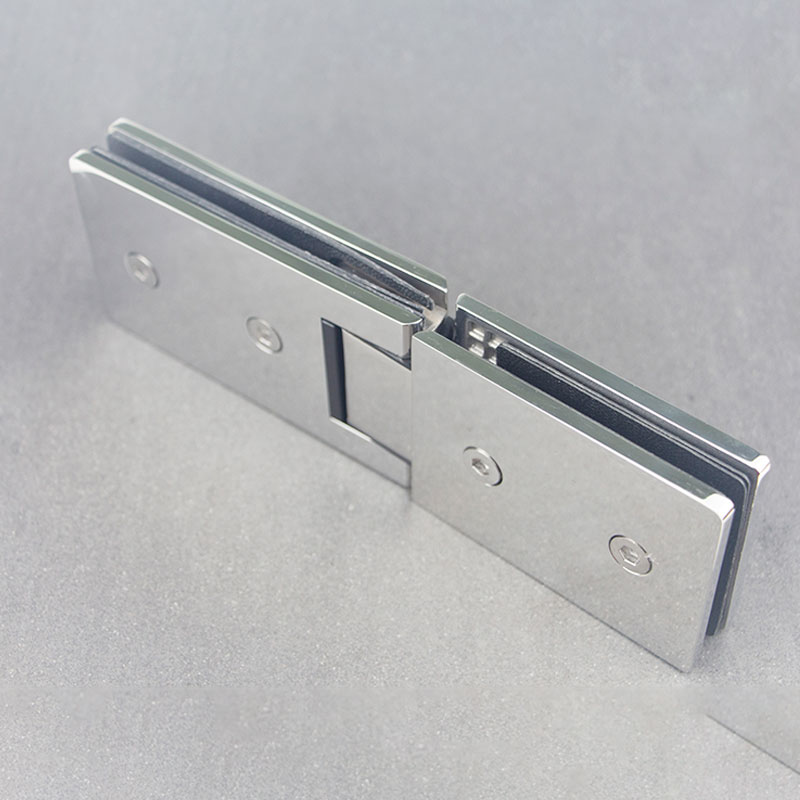 SHA070002 Spring Glass Hinge - Glass To Glass 180°