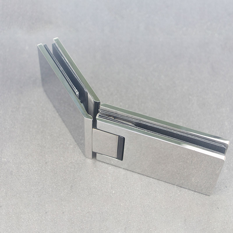 SHA070003 Spring Glass Hinge - Glass To Glass 135°