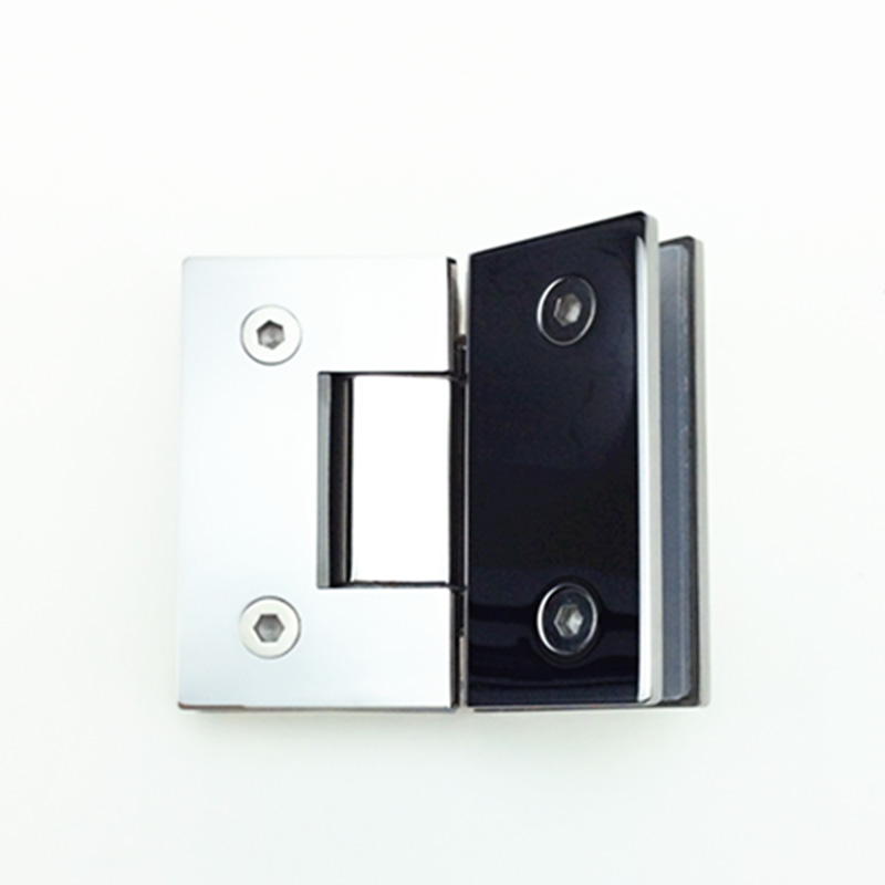 SCB120003 Adjustable Spring Free Glass Hinge - Glass To Glass 135°