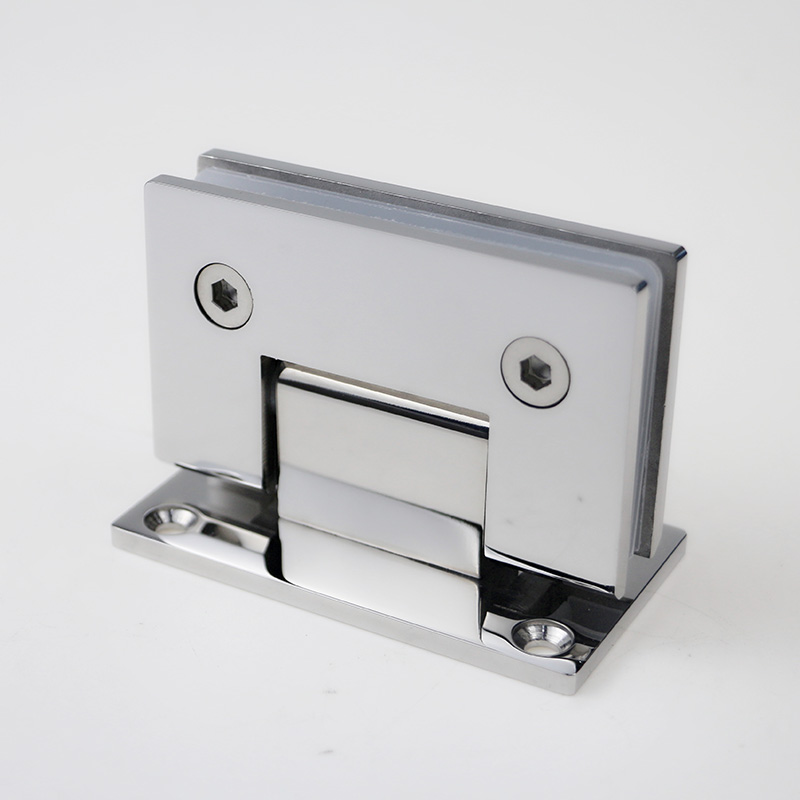 SHA210001 Adjustable Spring Glass Hinge - Wall To Glass 90°