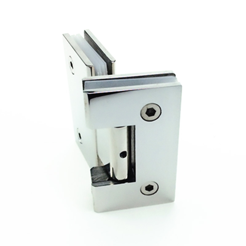 SHA210002 Adjustable Spring Glass Hinge - Glass To Glass 180°