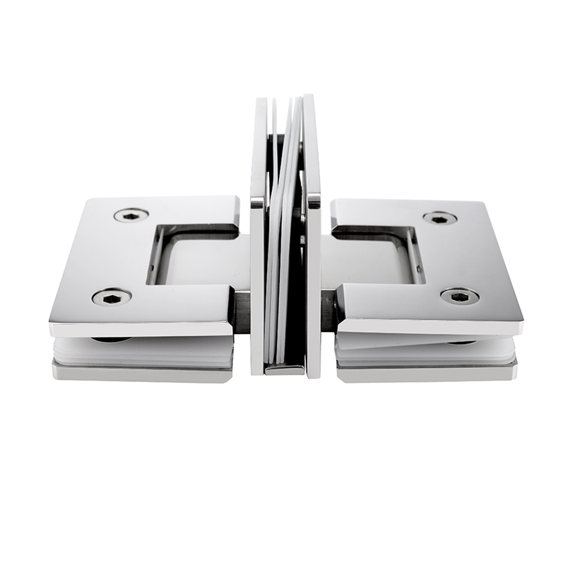 SHA060007 Adjustable Spring Glass Hinge - T Shape