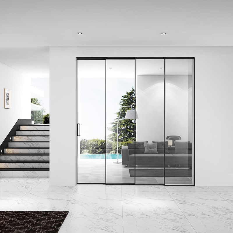 Partition Glass Door - KT series suspension rail panoramic door