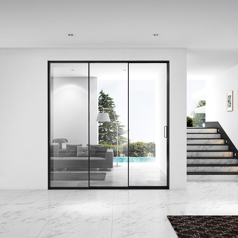 Partition Glass Door - KB series ground rail panoramic door