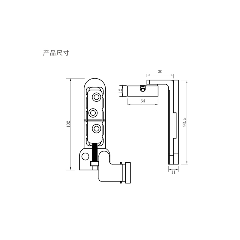 SPV-S80 CONCEAL PIVOT