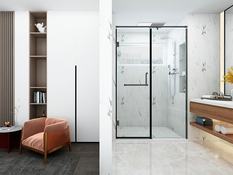 The innovative concept of bathroom design transforms traditional shower spaces into comfortable and fashionable spaces